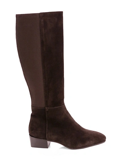 Shop Aquatalia Finola Suede Knee-high Boots