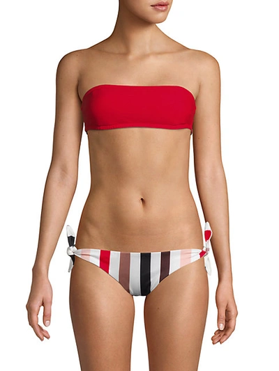 Shop Onia Textured Bikini Top