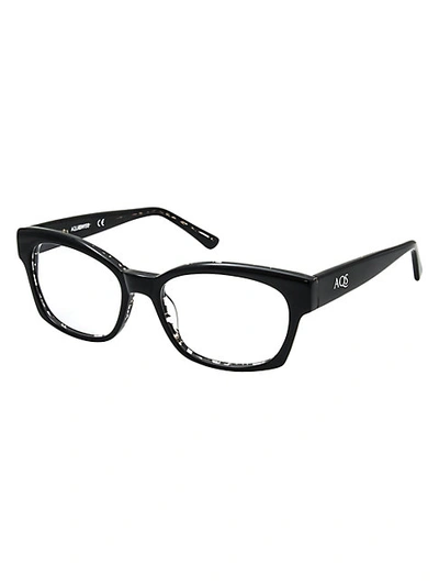 Shop Aqs Mia 51mm Square Optical Glasses