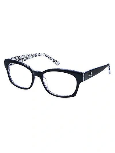 Shop Aqs Mia 51mm Square Optical Glasses