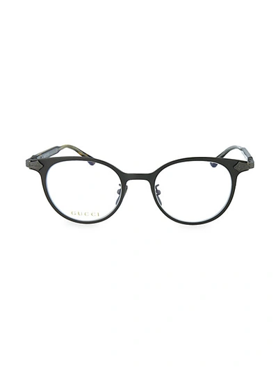 Shop Gucci Novelty 49mm Optical Glasses
