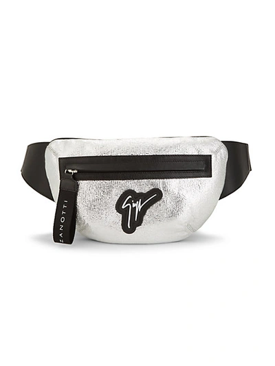 Shop Giuseppe Zanotti Metallic Waist Pack