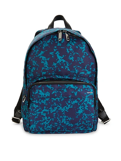 Shop Bally Wolfson Printed Backpack