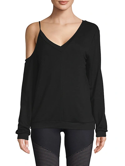 Shop Body Language Lars One Shoulder Long Sleeve Top