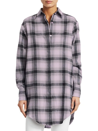 Shop Each X Other Flannel Check Graphic Shirt