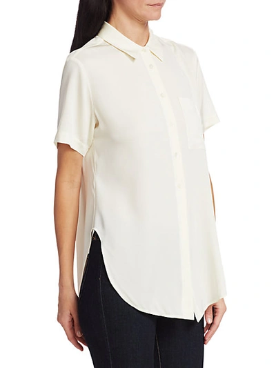 Shop Theory Hekanina Core Short-sleeve Tie-front Shirt