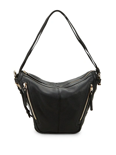 Shop Vince Camuto Pebbled Leather Zipper Hobo Bag