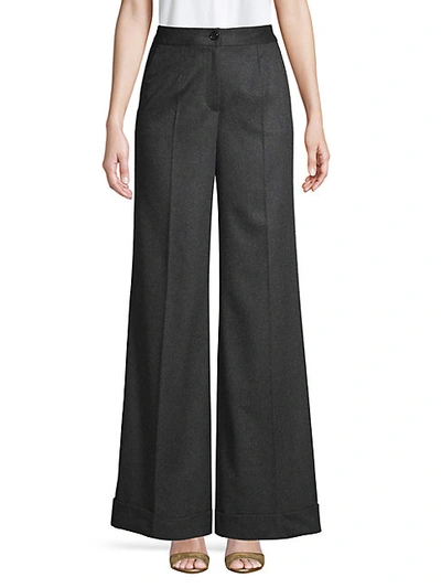 Shop Dolce & Gabbana Cashmere Wide-leg Trousers