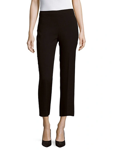 Shop Carolina Herrera Solid Silk Pants