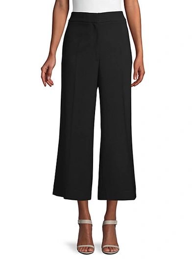 Shop St John Bella Cropped Wide-leg Trousers