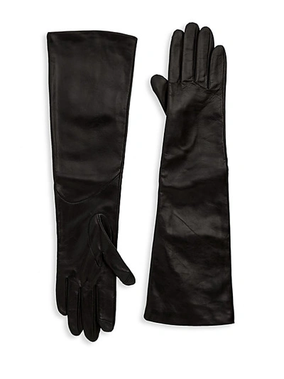 Shop Saks Fifth Avenue Metisse Long Tech Gloves