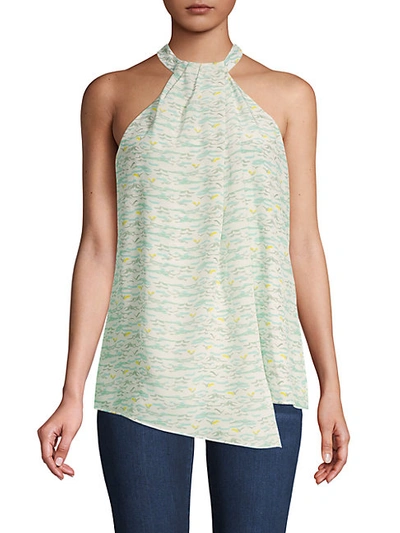 Shop Lafayette 148 Madison Abstract Halter Top