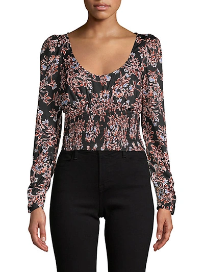 Shop Free People Santiago Floral Blouse