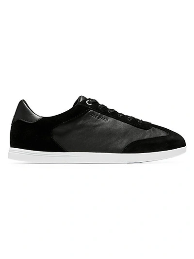 Shop Cole Haan Grand Crosscourt Leather & Suede Sneakers