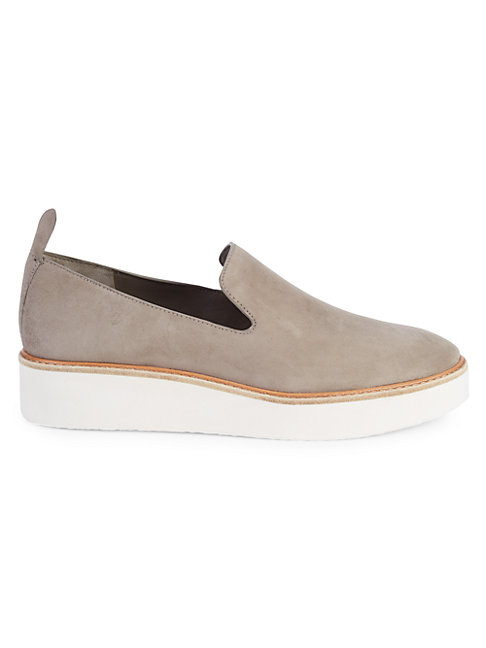 vince suede slip on sneakers