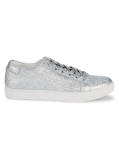 Shop Kenneth Cole Kam Iridescent Leather Sneakers