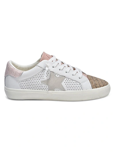 Shop Vintage Havana Sandy Leather & Faux Leather Embroidered Sneakers