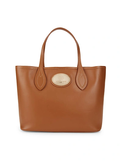 Shop Roberto Cavalli Leather Box Tote