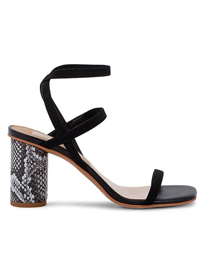 Shop Dolce Vita Nancy Cylinder-heel Strappy Sandals