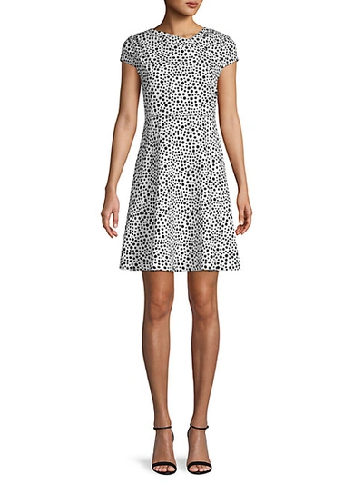 Shop Alexia Admor Dot-print Mini Dress