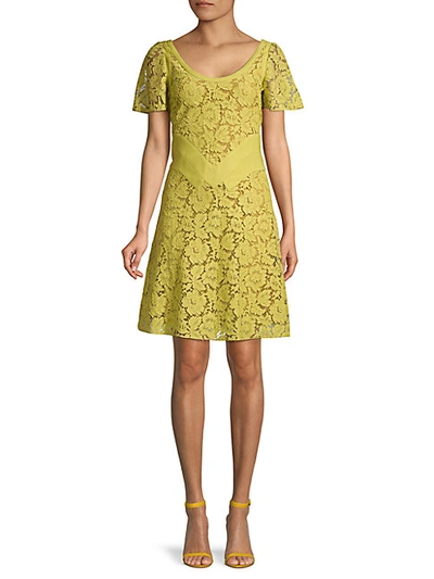 Shop Valentino Embroidered Floral Dress