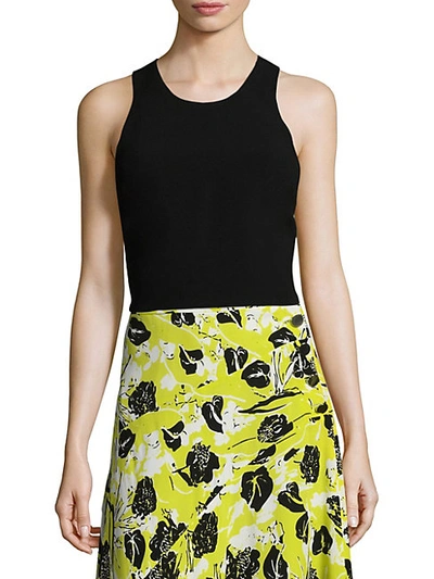 Shop Derek Lam Roundneck Crop Top