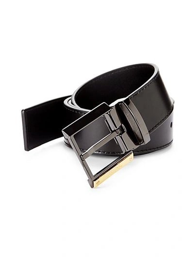 Shop Versace Leather Belt