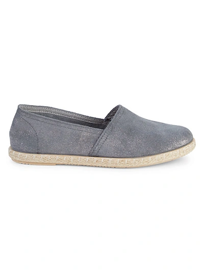 Shop Saks Fifth Avenue Amberes Suede Flats
