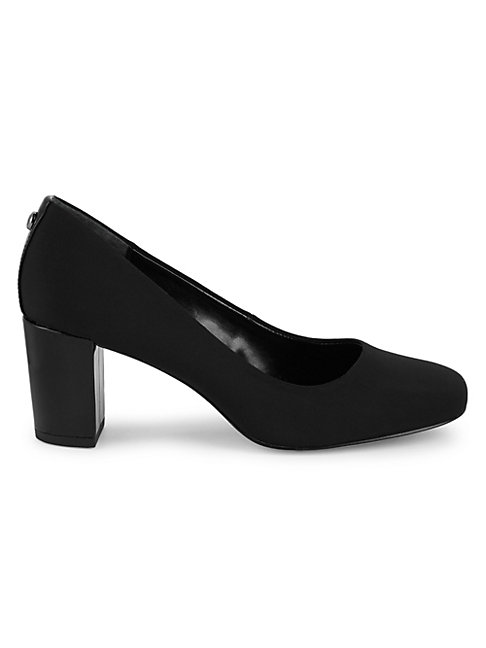 donald pliner parris block heel pump