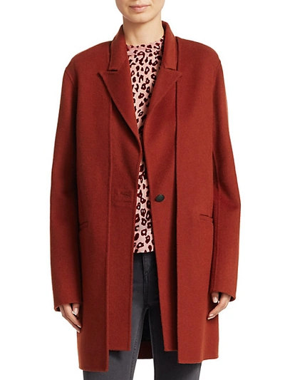 Shop Rag & Bone Kaye Long Wool-blend Coat