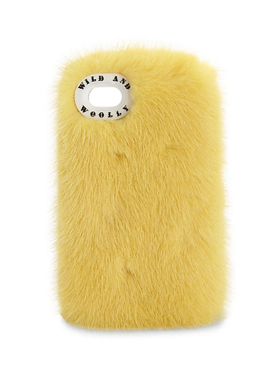 Shop Wild And Woolly Dyed Mink Iphone 7 Case