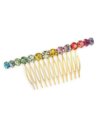 Shop Lelet Rainbow Spectrum Swarovski Crystal Comb