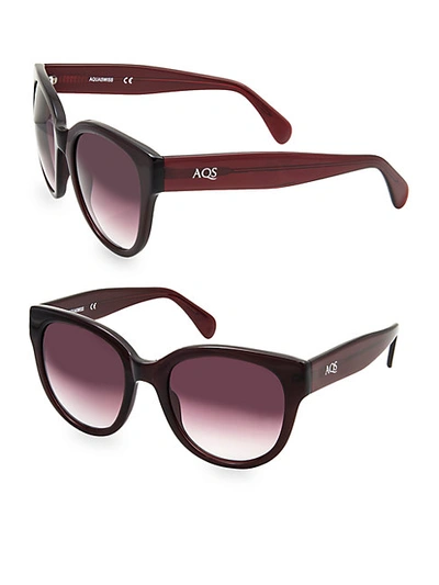 Shop Aqs Ava 54mm Cat Eye Sunglasses