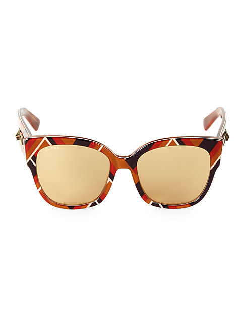 gucci 55mm square sunglasses