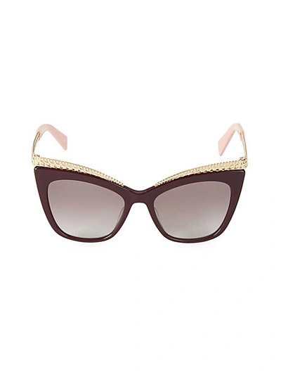 Shop Moschino 52mm Cat Eye Sunglasses