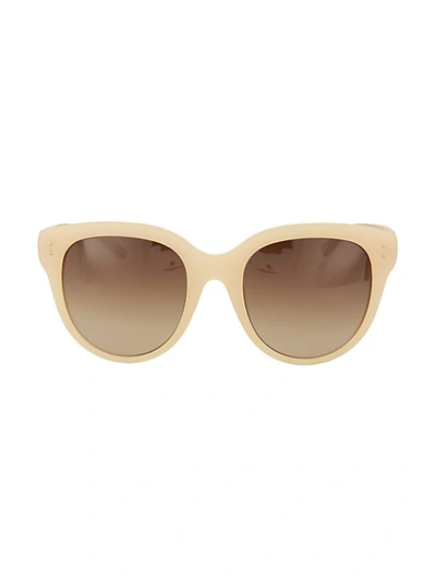Shop Linda Farrow 54mm Square Sunglasses