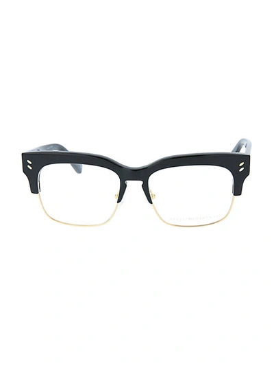 Shop Stella Mccartney 52mm Square Core Optical Glasses