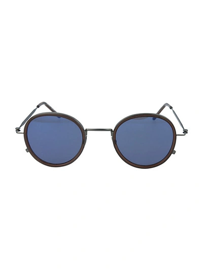 Shop Tomas Maier Core 49mm Oval Sunglasses
