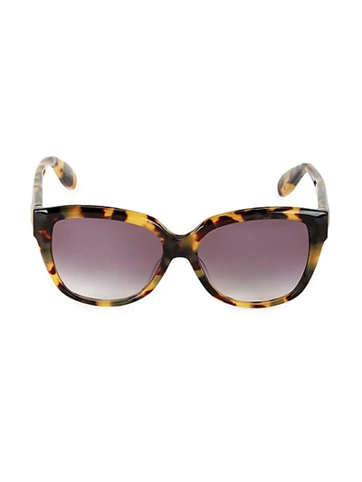 Shop Alexander Mcqueen 57mm Cat Eye Sunglasses