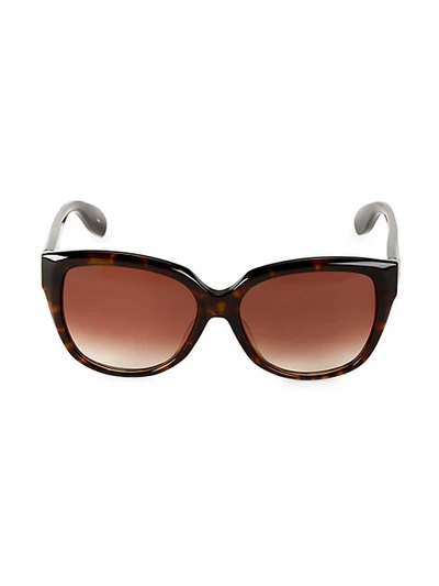 Shop Alexander Mcqueen 57mm Cat Eye Sunglasses