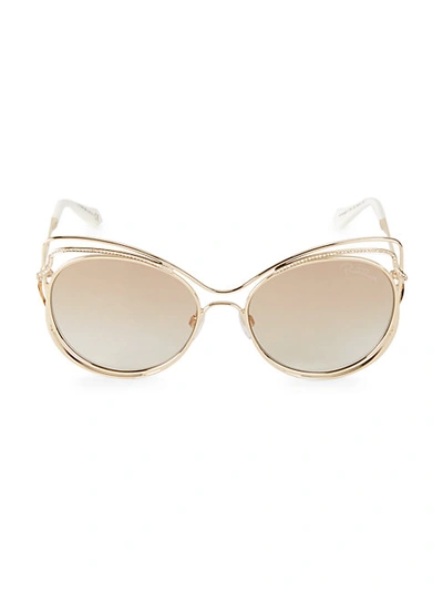 Shop Roberto Cavalli 58mm Cat Eye Sunglasses
