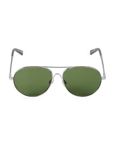 Shop Web 58mm Metal Aviator Sunglasses