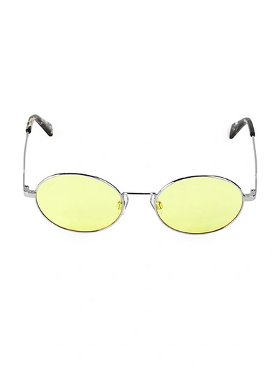 Shop Web Small 51mm Metal Round Sunglasses