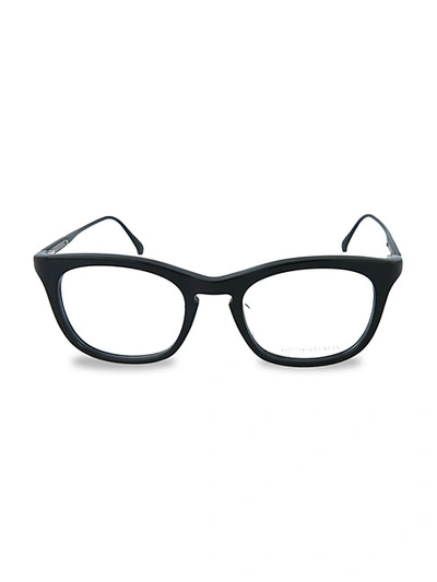Shop Bottega Veneta 49mm Square Optical Glasses