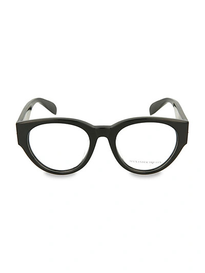 Shop Alexander Mcqueen 51mm Cat Eye Optical Glasses