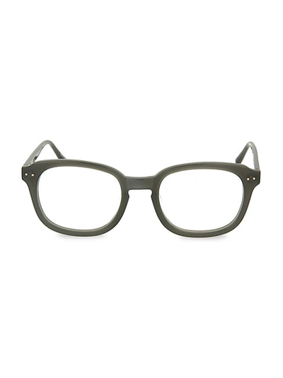 Shop Linda Farrow 52mm Rectangular Optical Glasses
