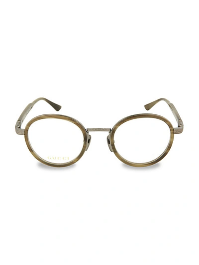 Shop Gucci 48mm Optical Glasses