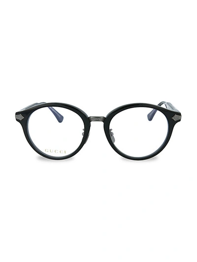 Shop Gucci 50mm Optical Glasses