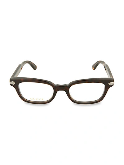 Shop Gucci 51mm Optical Glasses