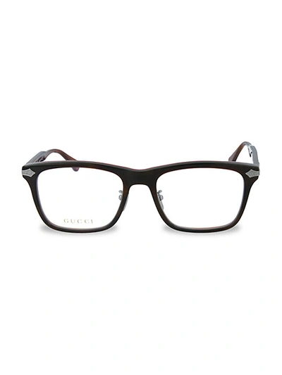 Shop Gucci 54mm Optical Glasses